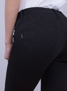 jeans push up noir skinny