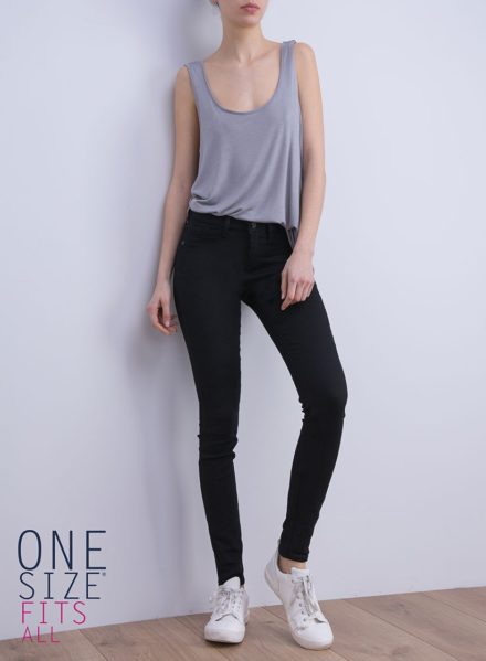 Jean tiffosi one size coupe original coloris noir