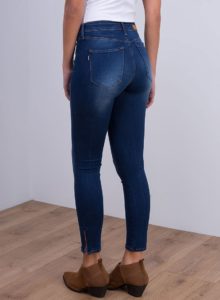 Jean Tiffosi one size coupe original taille mi-haute bleu clair délavé